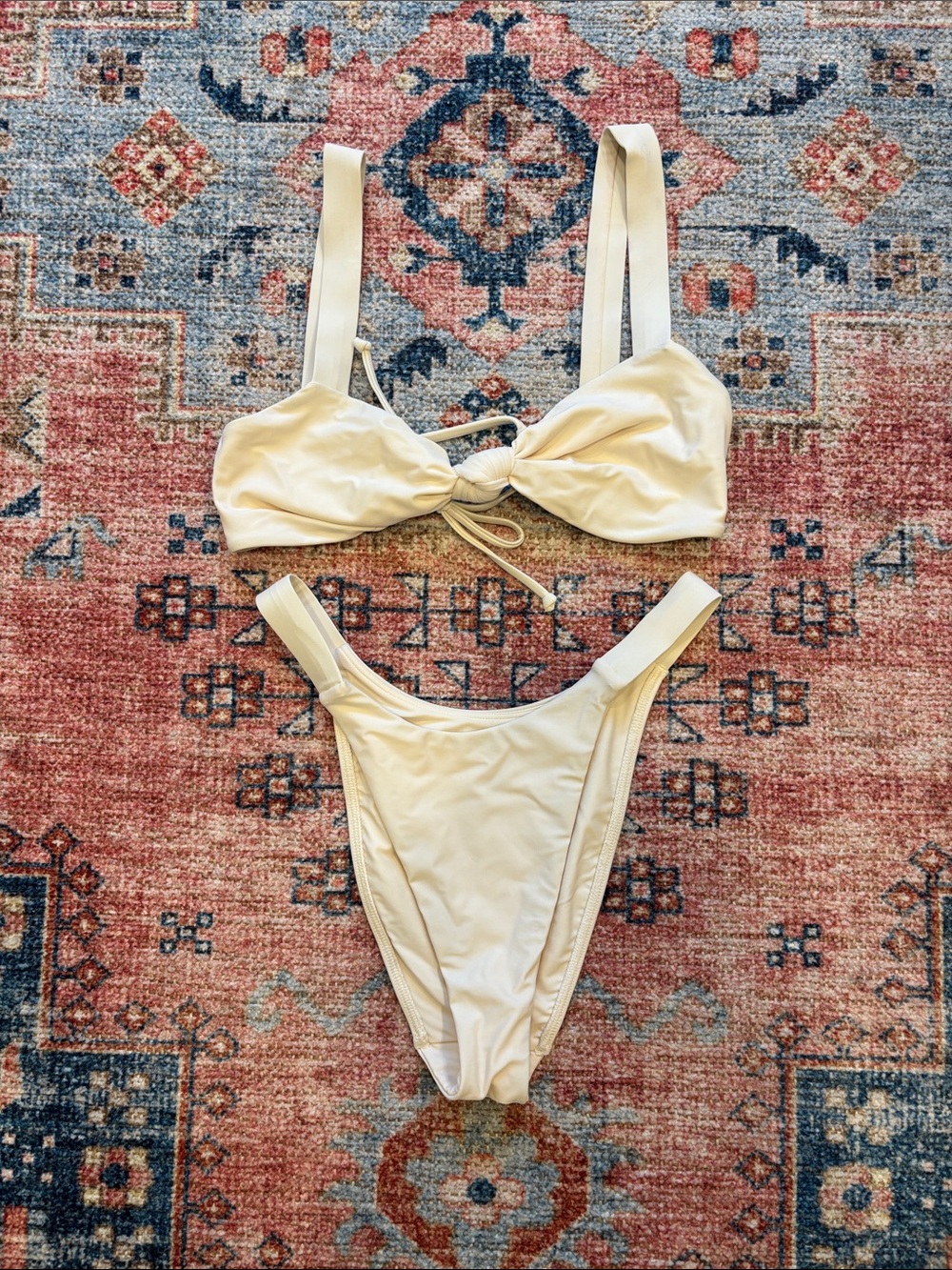 PacSun Cream Bikini Set